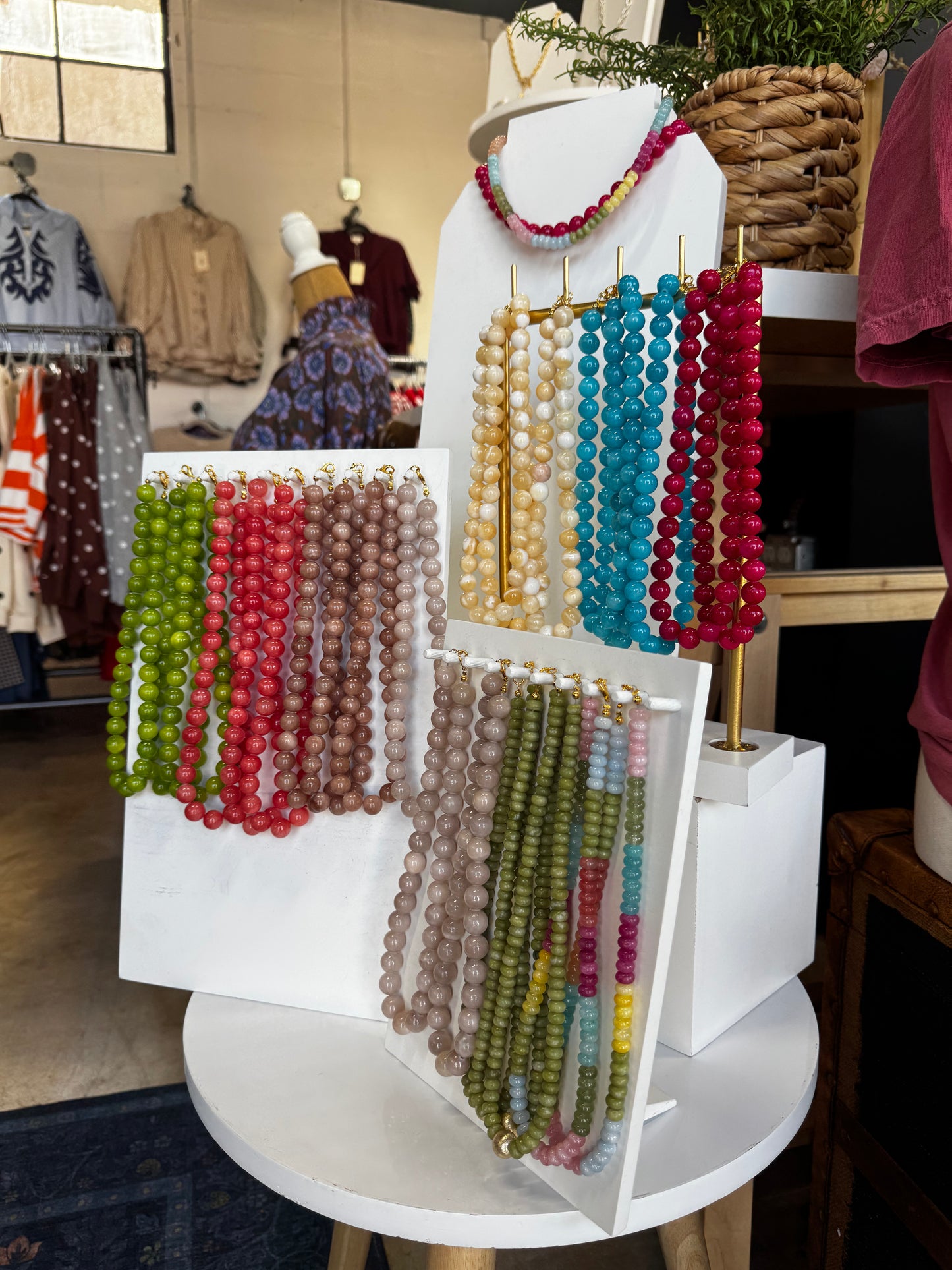 Chunky Bubble Beaded Necklaces - Made By MC