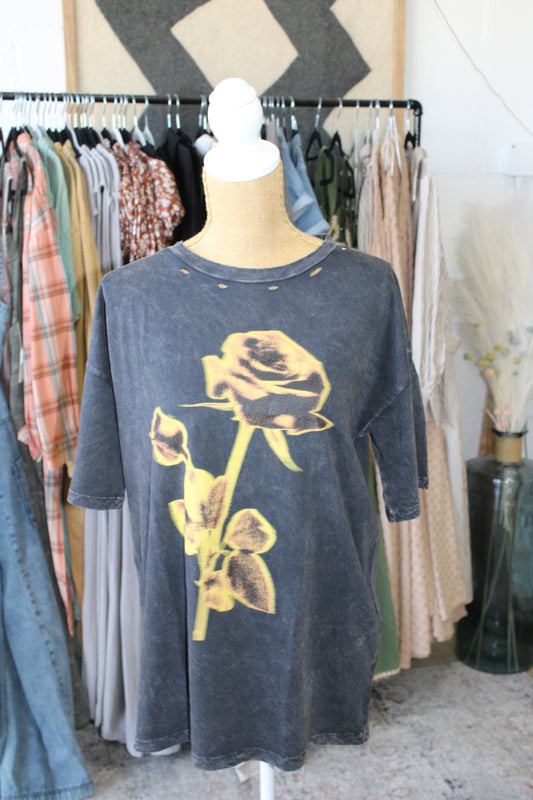 Faded Rose Tee