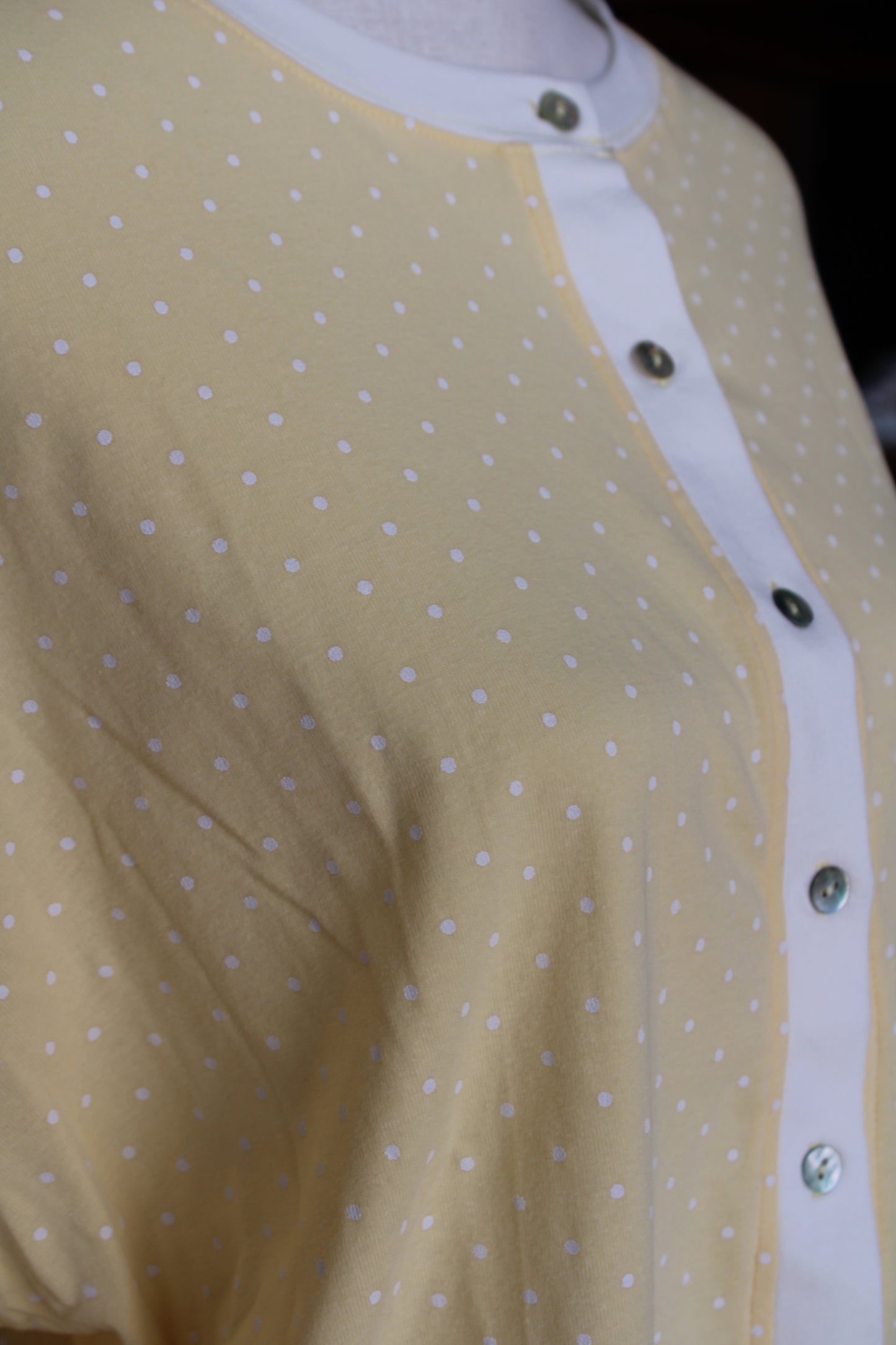 Polka Dot Button Down