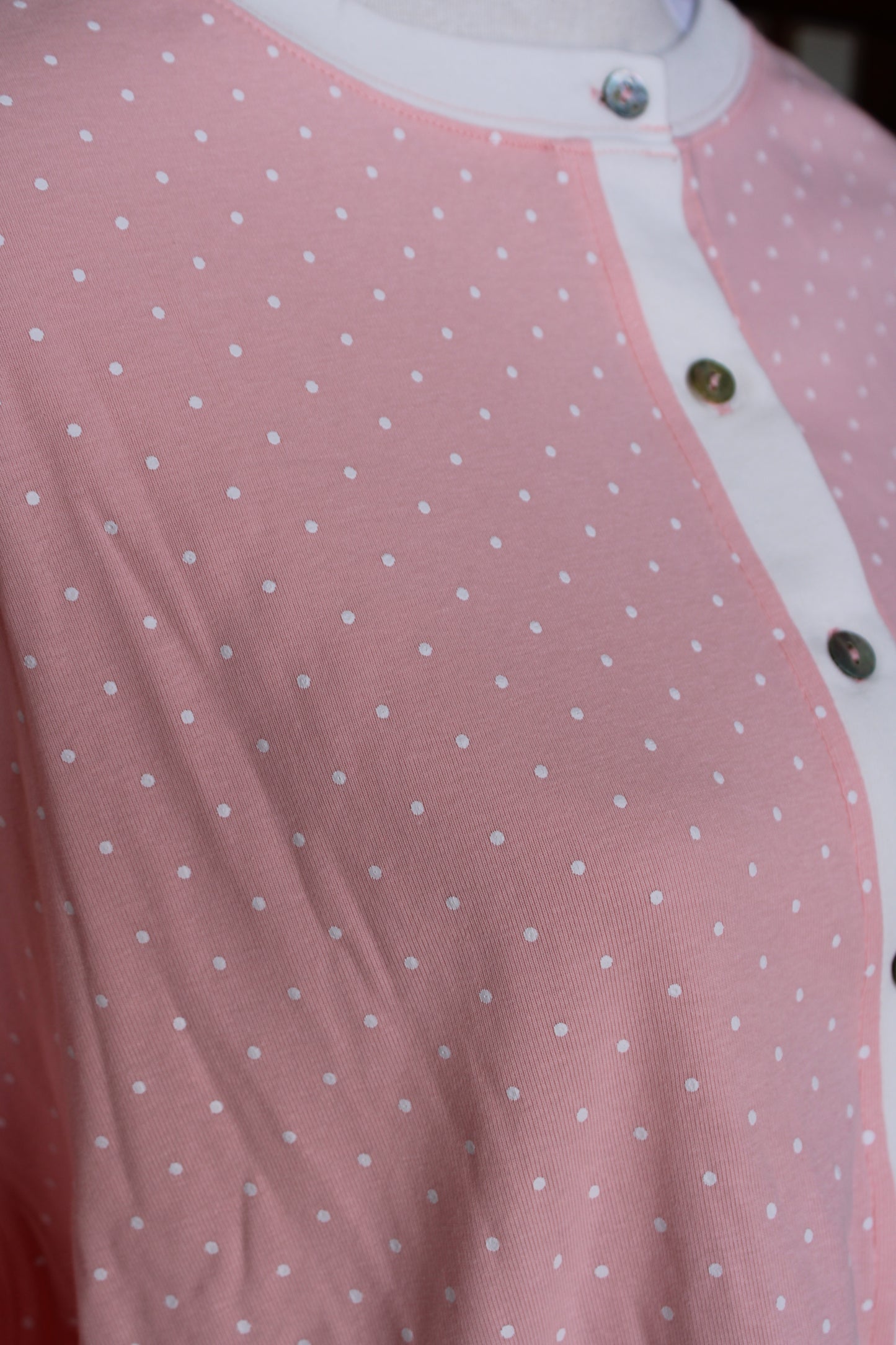 Polka Dot Button Down
