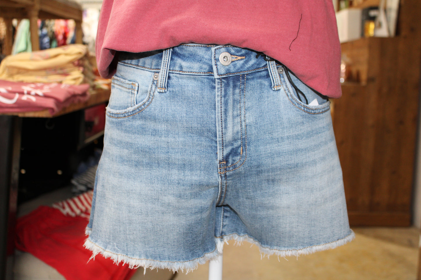 Bismark Denim Shorts - Mica