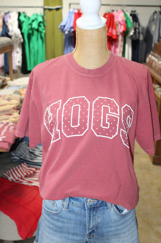 Hogs Polka Dot Tee