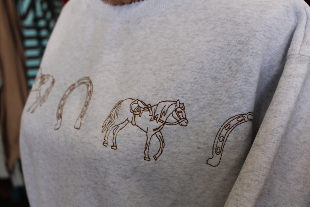 Horse Stitch Sweatshirt