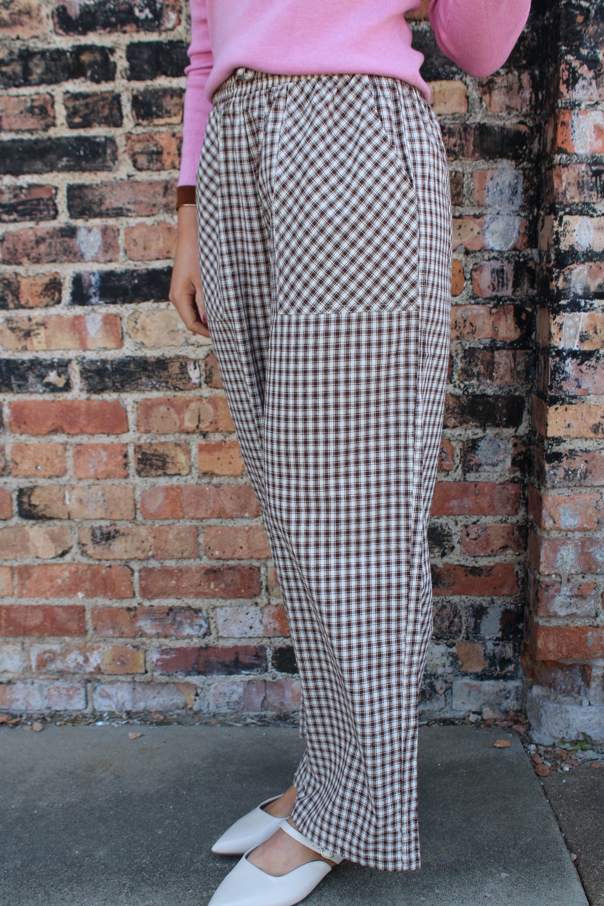 Paisley Plaid Pants