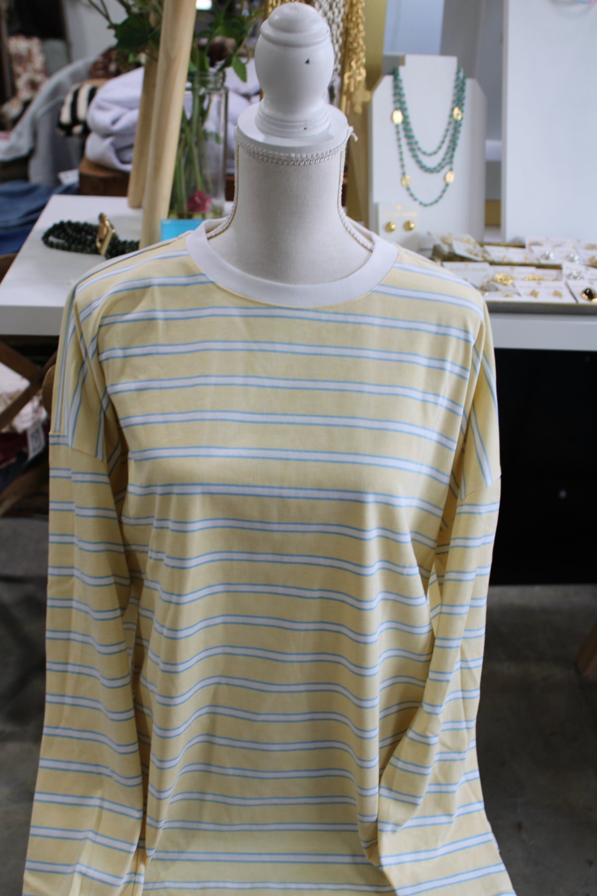 Carter Stripe Sweatshirt