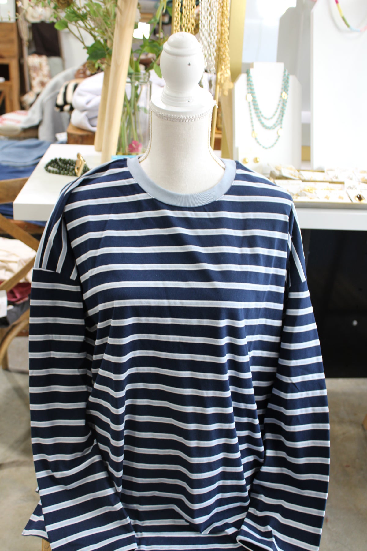 Carter Stripe Sweatshirt