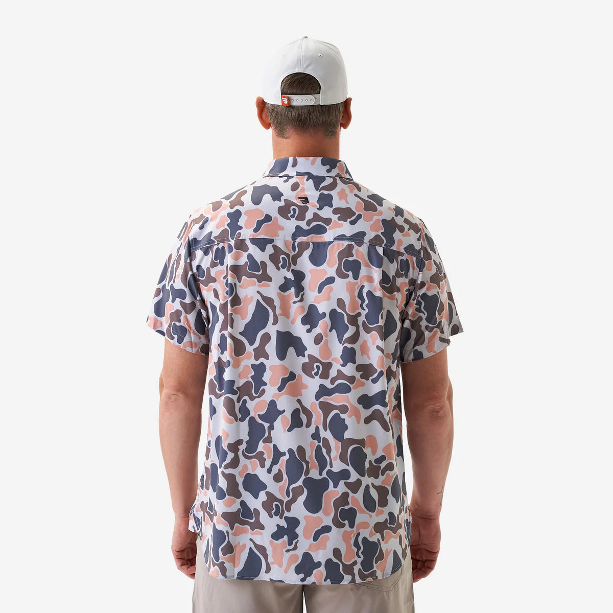 Performance Button Up - Vintage Camo - Burlebo