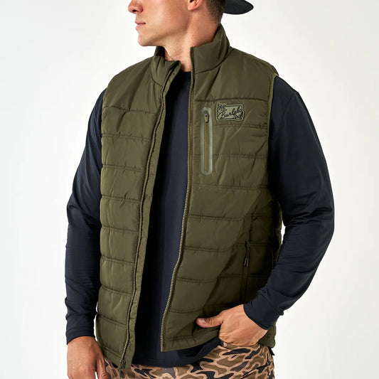 Puffer Vest - Mallard Green - Burlebo