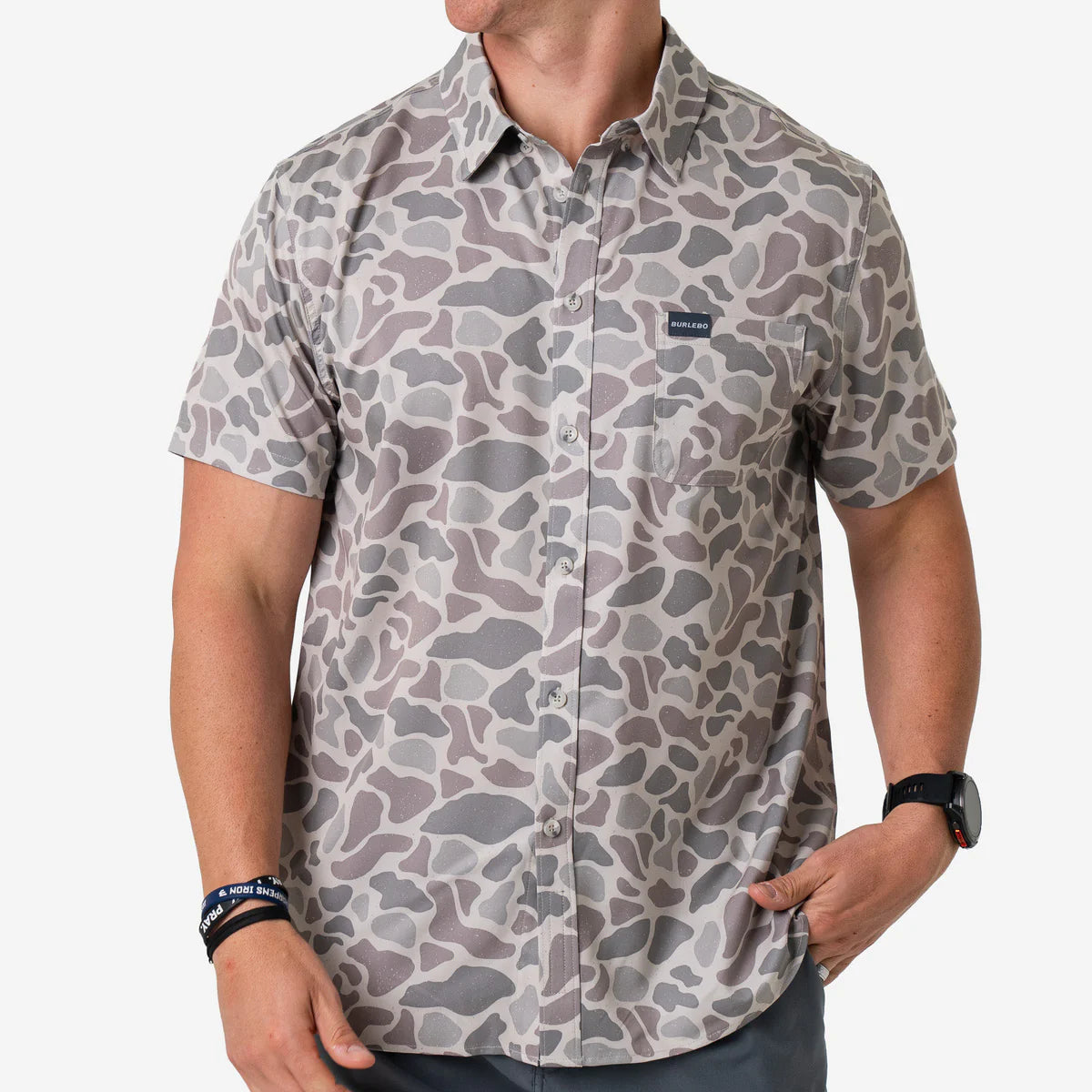 Performance Button Up - Classic Camo