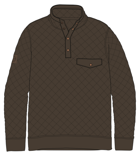Prairie Oaks Quilted Pullover