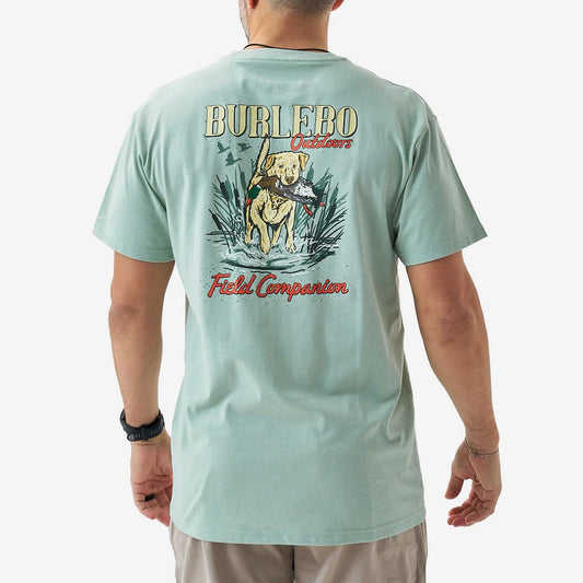 Field Companion Tee - Sage - Burlebo