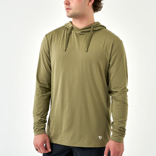 Performance Hoodie - Sea Breeze Green - Burlebo