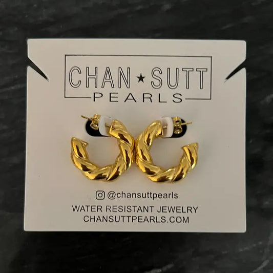 Small Twist Hoops CSP