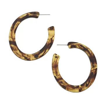 Tortoise Earrings - Susan Shaw