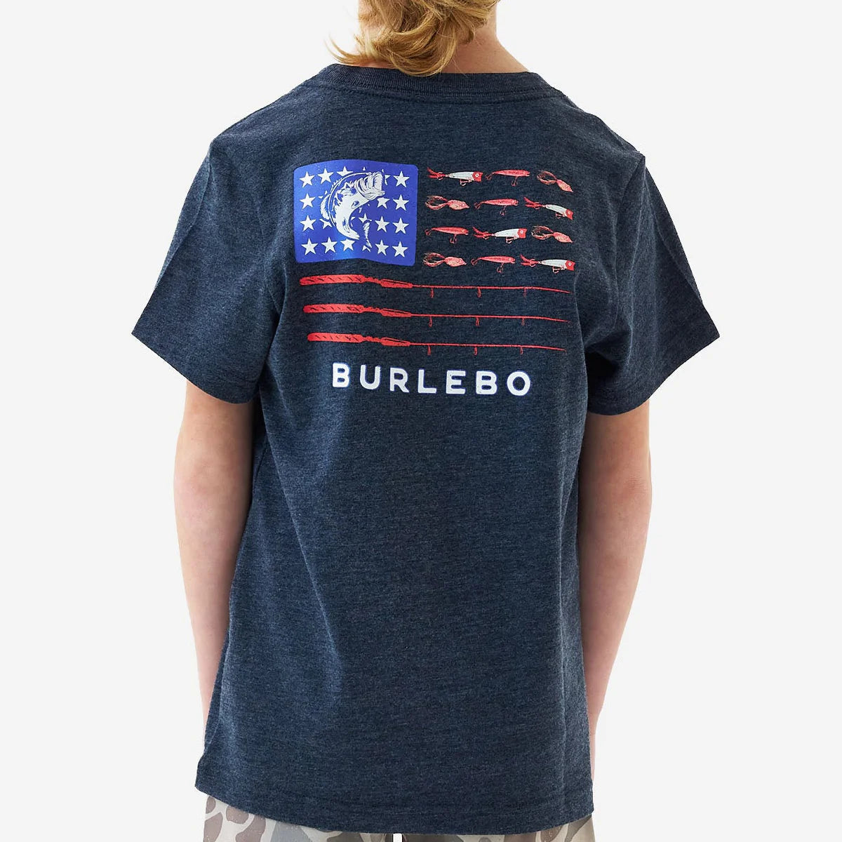 Fishing USA Youth Tee - Burlebo