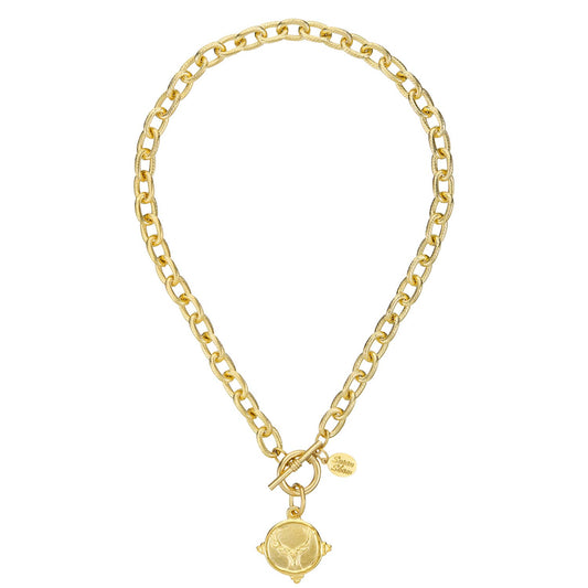 Stag Toggle Necklace - Susan Shaw