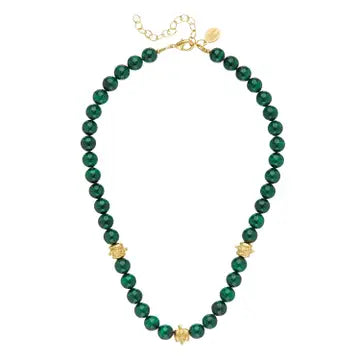 Bailey Malachite Necklace - Susan Shaw