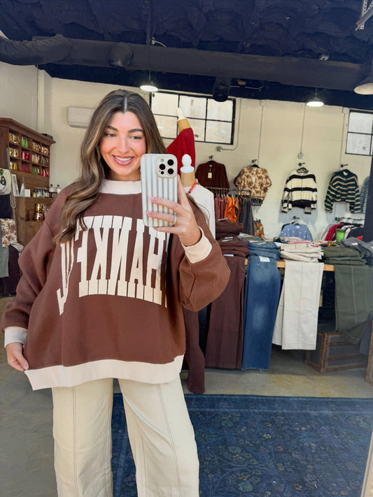 THANKFUL 2-Sided Mock-Neck